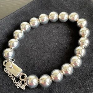 Sterling Silver Ball Bracelet